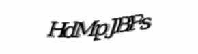 Security check image, please type the characters shown